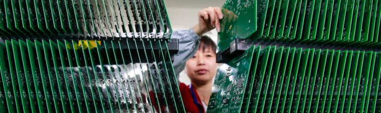 Circuit board production, China