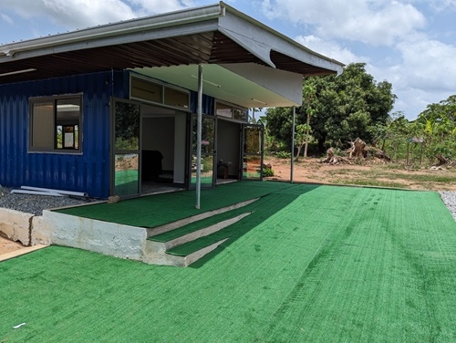 Maagrace wellbeing center. Photo credit: Ethical Apparel Africa.