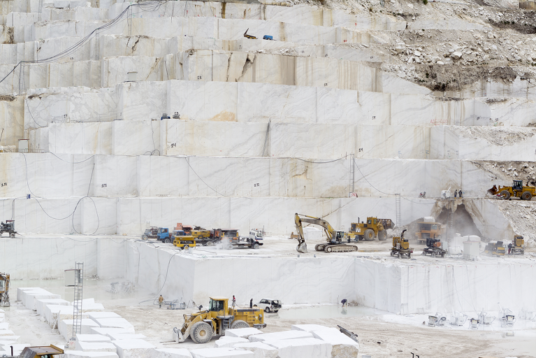 Marble quarry