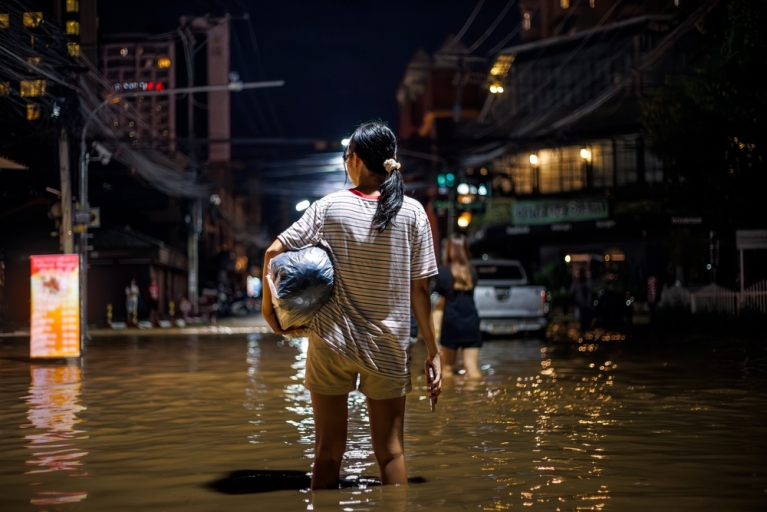 Climate change is increasing risk of flooding