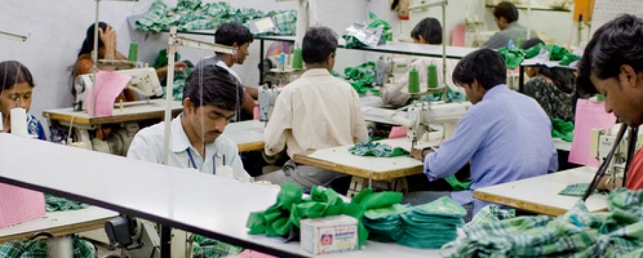 Garment factory, India