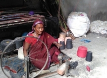 Female garment worker