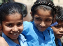 School children in India courtesy of the ILO