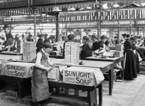 Sunlight soap factory, 1897. Photo: English Heritage
